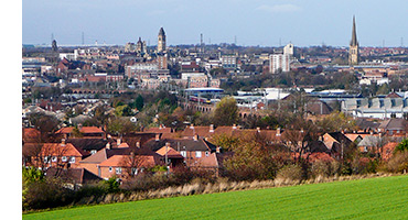 Wakefield in Yorkshire, England