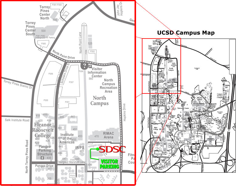SDSC Map